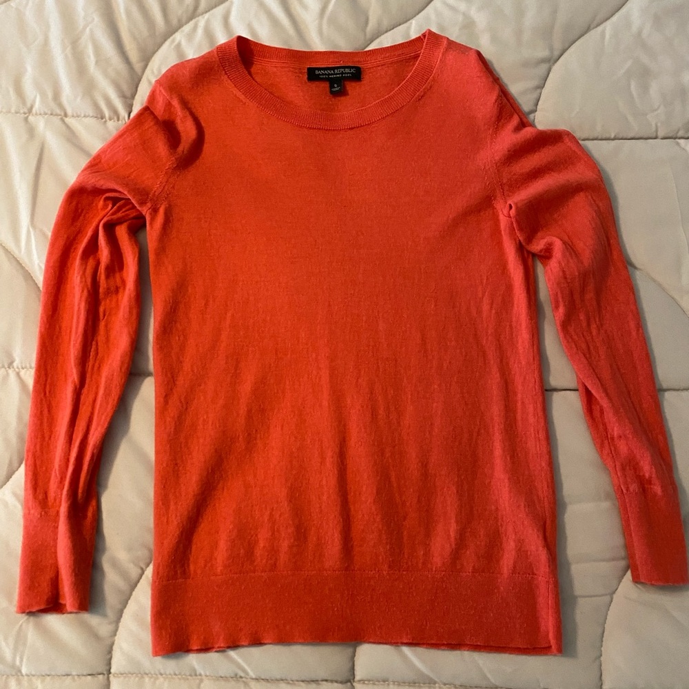 Banana Republic burnt orange size small